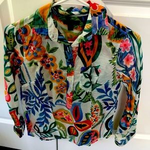 JCrew Button Down Long Sleeve Blouse